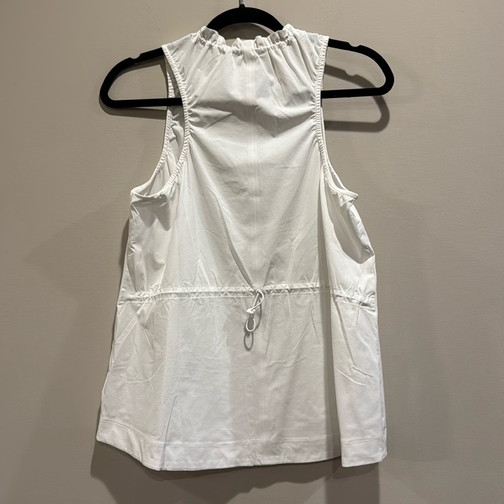 Athleta Boundless Tank Camisole Elegant White Sleeveless Top - Picture 6 of 7